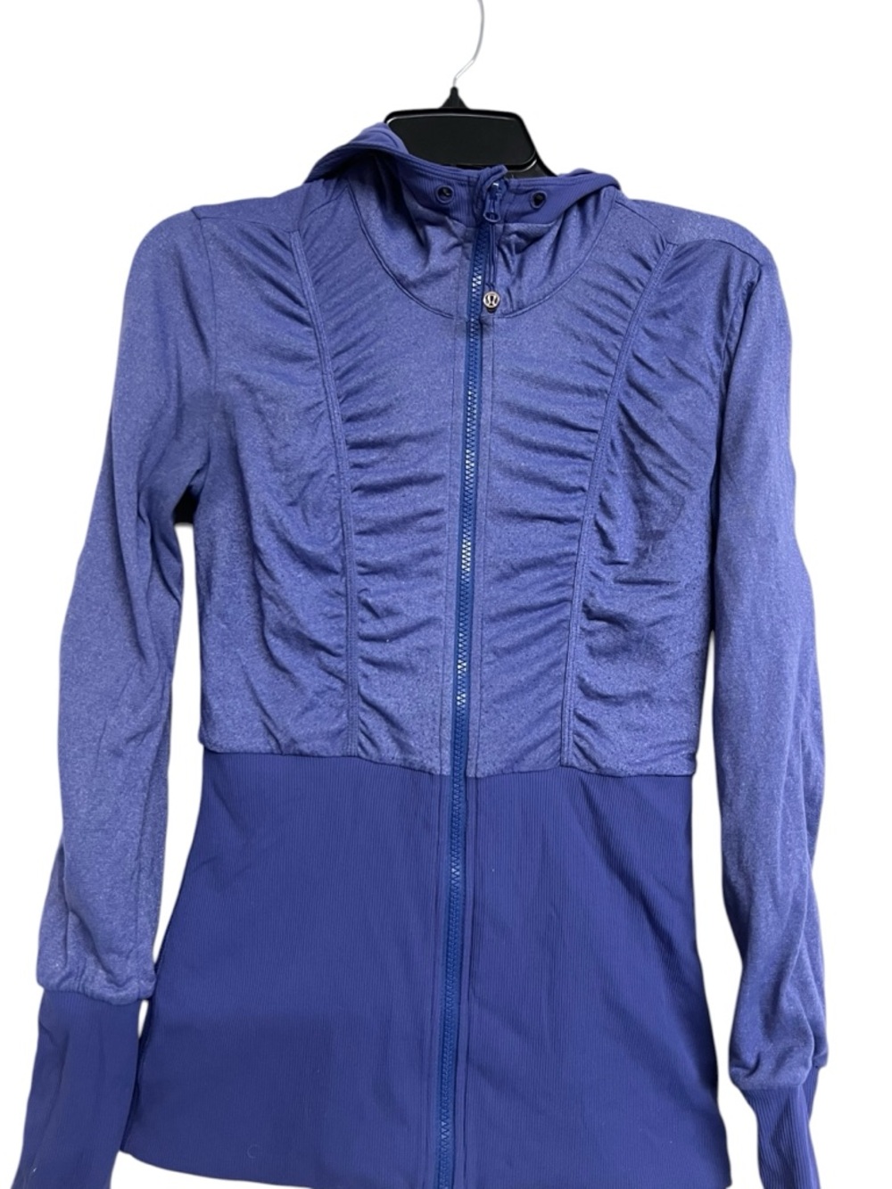 Lululemon Dance Studio Reversible Hooded Jacket Purple Grapeseed‎ Size 6 - Picture 4 of 7